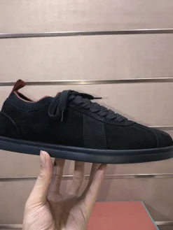 LORO PIANA Sneakers & Trainers Suede (Black-Brown) EU38-46 B70202606031861119
