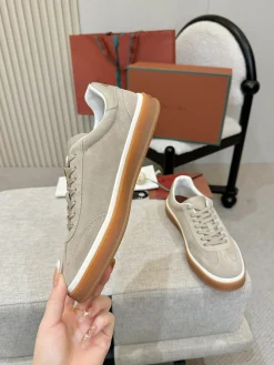 LORO PIANA Sneakers & Trainers Suede Leather EU38-46 B60202606031860119