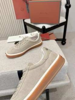Alternative view of LORO PIANA Sneakers & Trainers Suede Leather EU38-46 B60202606031860119
