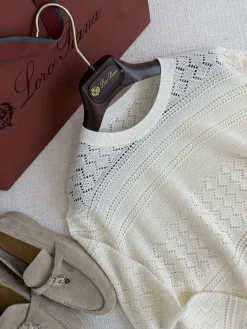 Alternative view of LORO PIANA Sweaters & Knitwear Cashmere (White) C20202606011380139