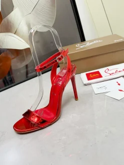 LOUBOUTIN Pumps & Heels Patent Leather (Red) EU35-39 B60202606033223119