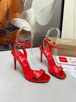 Alternative view of LOUBOUTIN Pumps & Heels Patent Leather (Red) EU35-39 B60202606033223119