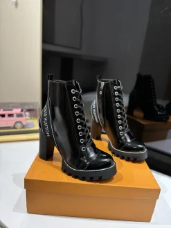 Alternative view of LV Boots & Booties Patent Leather (Black-White) EU35-41 B80202606031936129