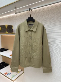 LV Coats & Jackets Cotton (Khaki) S-XL B70202606130465129