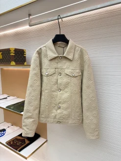 LV Coats & Jackets Denim (Beige) S-XL D55202606131081189