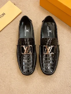 Alternative view of LV Flats & Loafers Crocodile Leather (Black) EU37-47 B0020260603194599