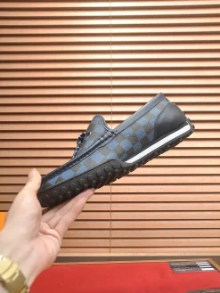 LV Flats & Loafers Leather (Blue-Black-White) EU39-45 C20202606031943139