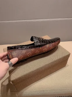 LV Flats & Loafers Leather (Brown-Black) EU37-47 B0020260603196399