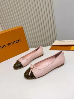 LV Flats & Loafers Leather (Pink-Brown) EU35-39 B60202606031959119