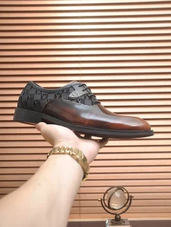 LV Formal Shoes Leather (Brown-Black) EU38-45 B40202606031988109