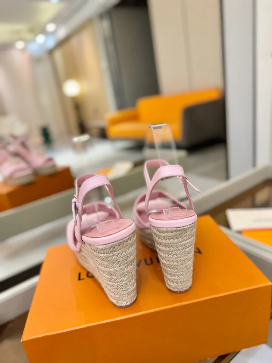 LV Sandals & Mules Canvas-Rope (Pink-Beige) EU34-42 C50202606032045149 - Image 7