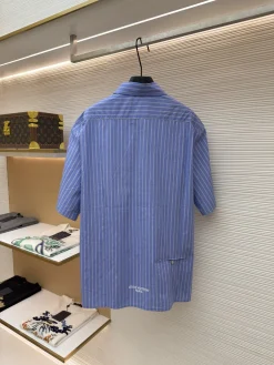 Alternative view of LV Shirts & Polos Cotton (Blue-White) S-XL A95202606130057109