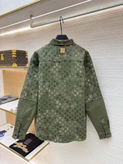 Alternative view of LV Shirts & Polos Cotton (Green) S-XL B95202606130418139