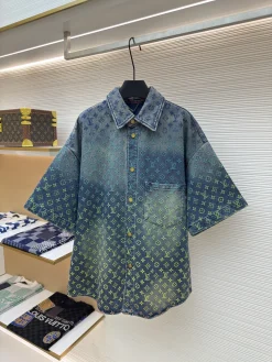 LV Shirts & Polos Denim (Blue-Green) XS-L C05202606130732139