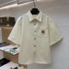 LV Shirts & Polos Linen (Cream) S-XL B35202606130193119
