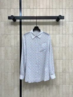 LV Shirts & Polos Polyester (Light blue-Pink) S-L B25202606010331109
