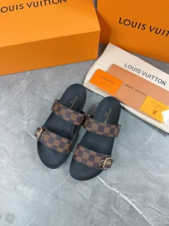 LV Slides & Slippers Canvas (Black-Grey-Brown-White) EU35-46 A8020260603217499