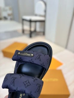 Alternative view of LV Slides & Slippers Canvas (Navy-Black) EU35-45 A9020260603230599