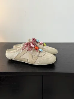 LV Slides & Slippers Canvas-Suede (Beige-Pink-Blue-Orange-Green) EU35-40 B60202606032164119