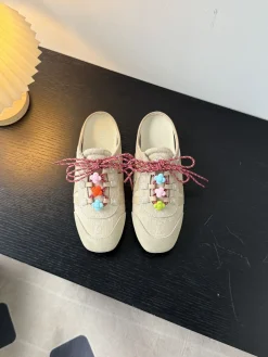 Alternative view of LV Slides & Slippers Canvas-Suede (Beige-Pink-Blue-Orange-Green) EU35-40 B60202606032164119
