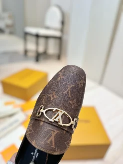 Alternative view of LV Slides & Slippers Coated Canvas (Brown) EU35-41 B90202606032223129