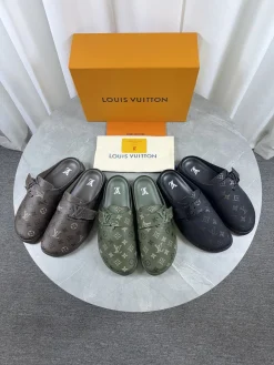 Alternative view of LV Slides & Slippers Coated Canvas (Brown) EU38-46 B10202606032224109