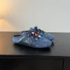 LV Slides & Slippers Denim (Blue-Black-Pink-Orange-Green) EU35-40 B60202606032210119