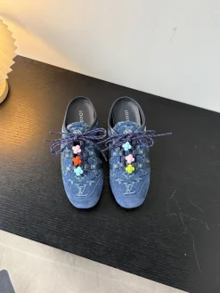 Alternative view of LV Slides & Slippers Denim (Blue-Black-Pink-Orange-Green) EU35-40 B60202606032210119