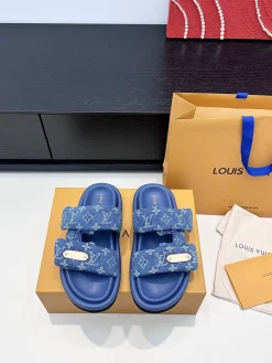 Alternative view of LV Slides & Slippers Denim (Blue) EU35-45 B60202606032206119