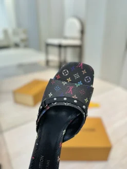 Alternative view of LV Slides & Slippers Leather (Black-Multi) EU35-41 B80202606032152129