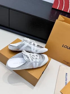 LV Slides & Slippers Leather (Silver-White) EU35-41 C50202606032136149
