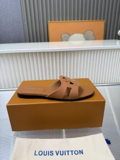 LV Slides & Slippers Suede (Brown-Black) EU35-39 B20202606033311109