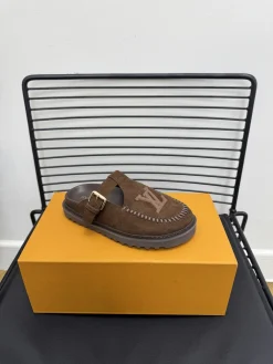 LV Slides & Slippers Suede (Brown) EU35-40 B50202606032294119