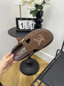 Alternative view of LV Slides & Slippers Suede (Brown) EU35-40 B50202606032294119