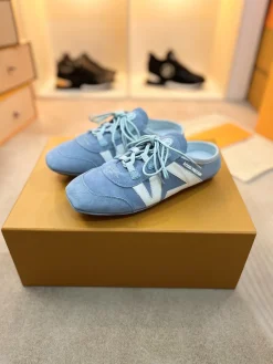 Alternative view of LV Slides & Slippers Suede (Light Blue-White) EU35-42 B70202606032300119