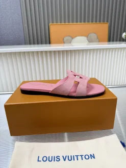 LV Slides & Slippers Suede (Pink-Black) EU35-39 B20202606033314109