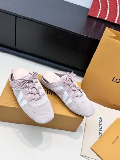 LV Slides & Slippers Suede (Pink-White) EU35-41 C50202606032301149