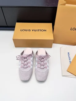 Alternative view of LV Slides & Slippers Suede (Pink-White) EU35-41 C50202606032301149