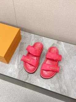 Alternative view of LV Slides & Slippers Textile (Pink-Black) EU35-45 A8020260603223899