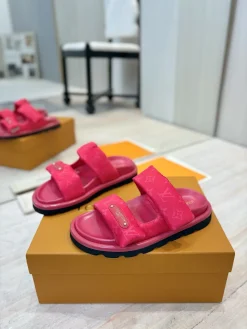 Alternative view of LV Slides & Slippers Textile (Pink-Black) EU35-45 A9020260603223799