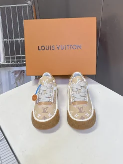 Alternative view of LV Sneakers & Trainers Canvas (Beige-White-Brown) EU35-45 C10202606032341129