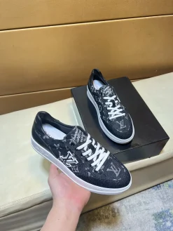 Alternative view of LV Sneakers & Trainers Canvas-Leather (Black-White-Grey) EU38-44 B10202606032308109