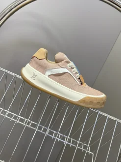 LV Sneakers & Trainers Canvas-Leather (Pink-White-Brown) EU35-45 C10202606032344129