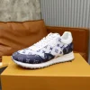LV Sneakers & Trainers Canvas-Leather (White-Blue) EU39-44 C40202606032354139