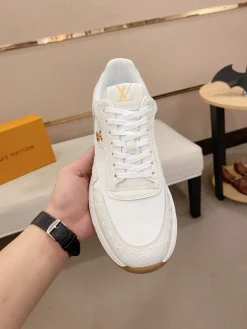 Alternative view of LV Sneakers & Trainers Canvas-Leather (White-Brown-Gold-Purple) EU38-44 B21202606032325109