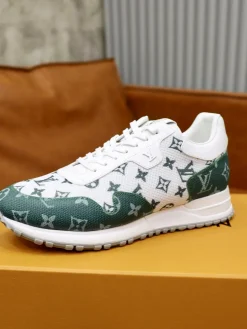 LV Sneakers & Trainers Canvas-Leather (White-Green) EU39-44 C40202606032328139