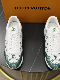 Alternative view of LV Sneakers & Trainers Canvas-Leather (White-Green) EU39-44 C40202606032328139
