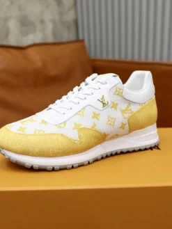 LV Sneakers & Trainers Canvas-Leather (White-Yellow) EU39-44 C40202606032329139