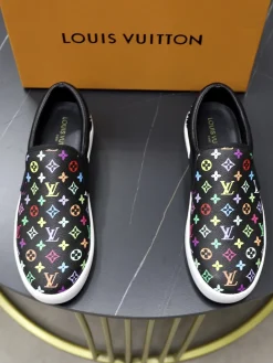 Alternative view of LV Sneakers & Trainers Coated Canvas (Black-Multi-Color) EU38-44 B10202606032335109