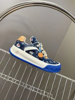 LV Sneakers & Trainers Denim (Blue-White-Brown) EU35-45 C10202606032347129